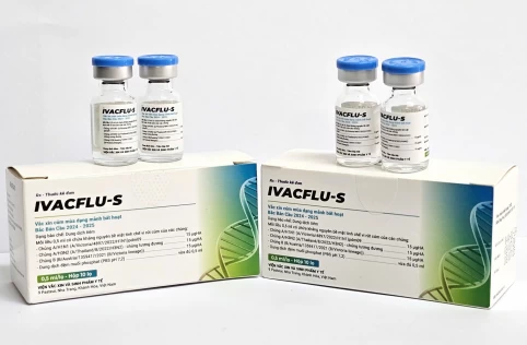 Vắc xin cúm mùa dạng mảnh bất hoạt (IVACFLU-S)