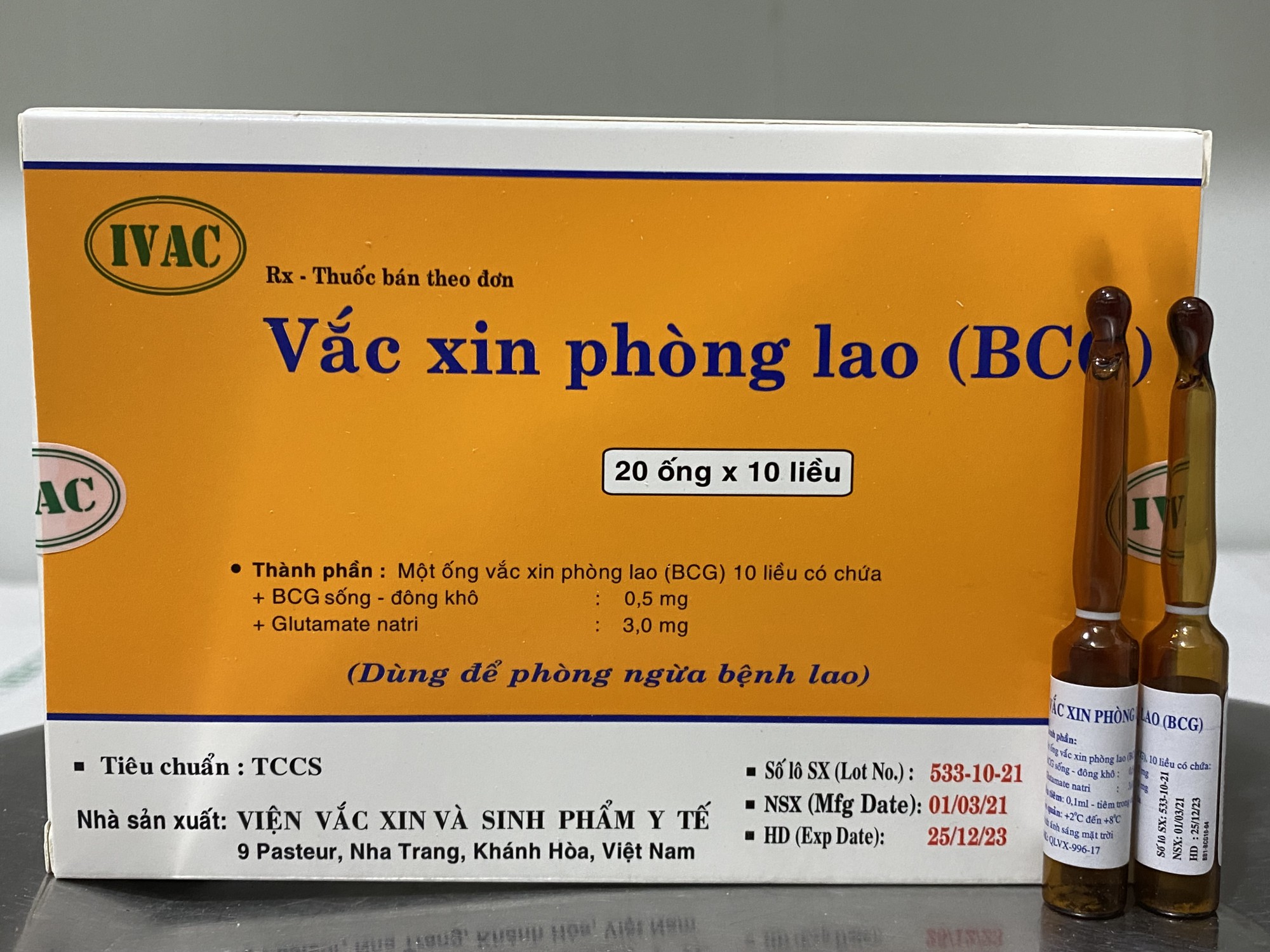 Vắc xin phòng lao (BCC)